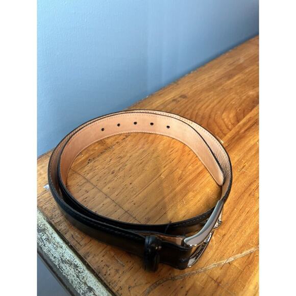 Martin Digman Coachman Leather Saddle Leather Lining Made By Hand In USA 80/32 - Picture 2 of 7